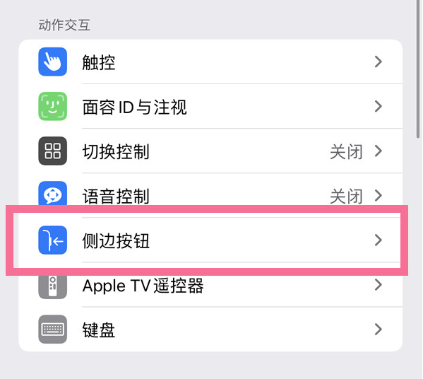 城口苹果14维修店分享iPhone14 Plus侧键双击下载功能关闭方法 