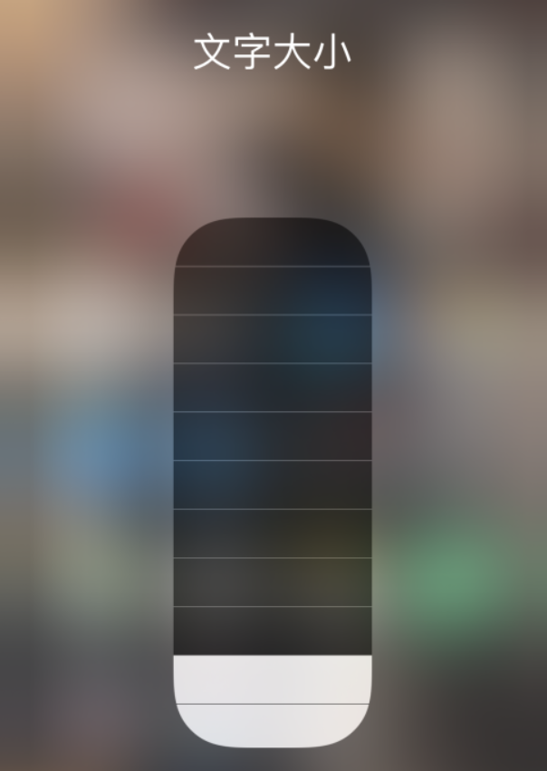 城口苹果手机维修分享小技巧：在 iPhone 控制中心快速调节字体大小 